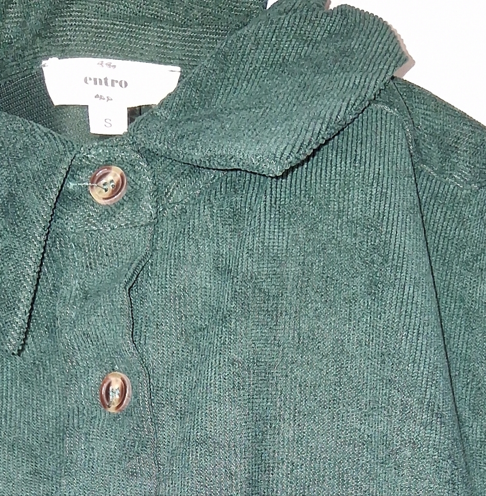 Green Button-Up Shirt - Picture 9 of 13